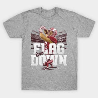 Nick Bosa San Francisco Flag Plant T-Shirt